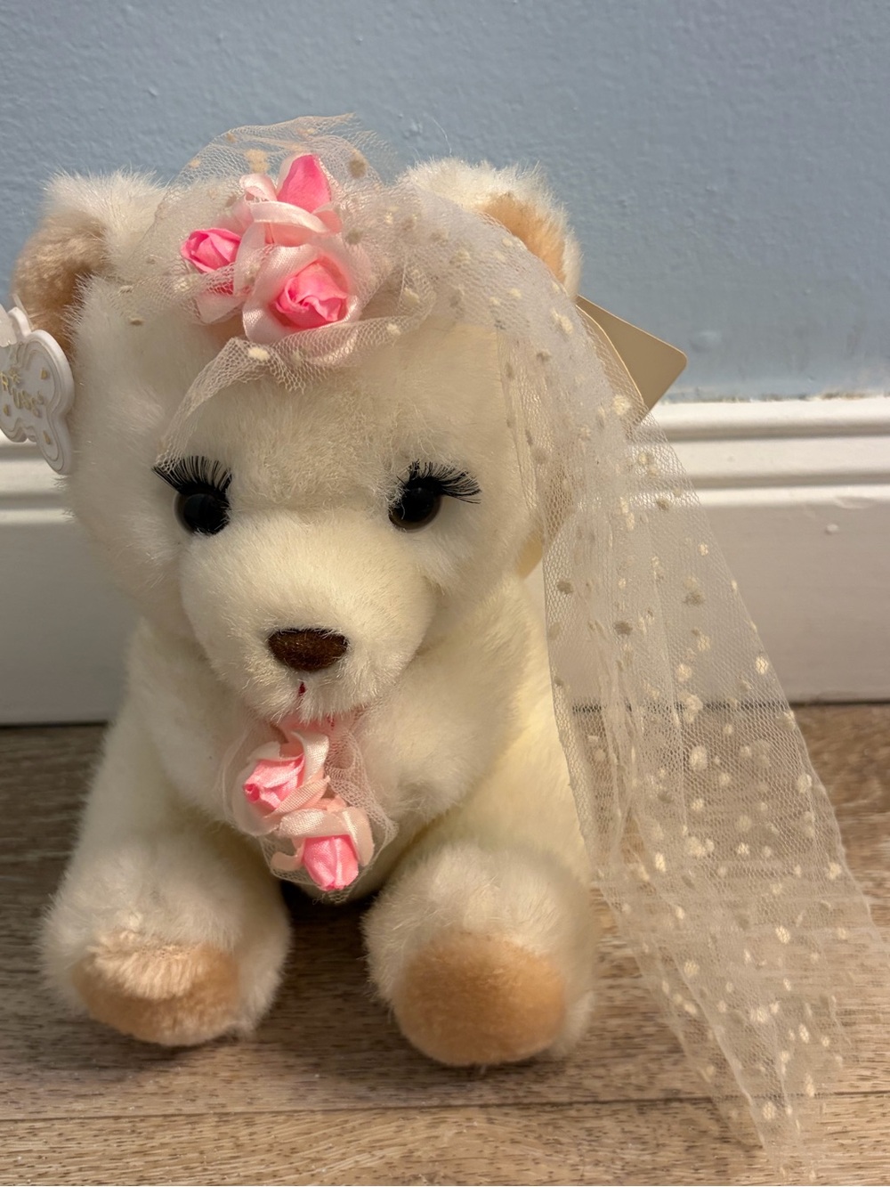 Russ Caress Soft Pets Bride Bear NWT